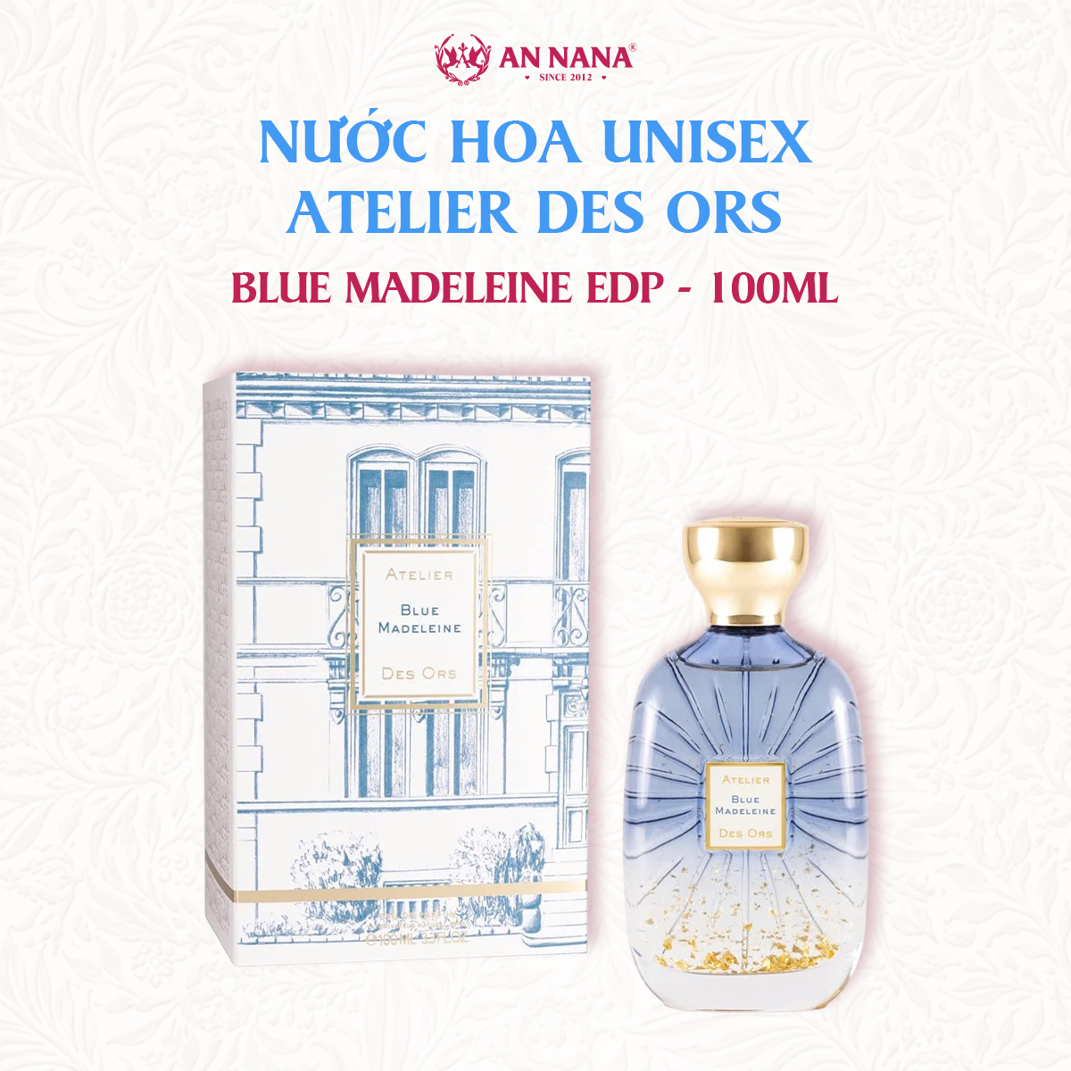 Nước Hoa Unisex Atelier Des Ors Blue Madeleine EDP 100ml
