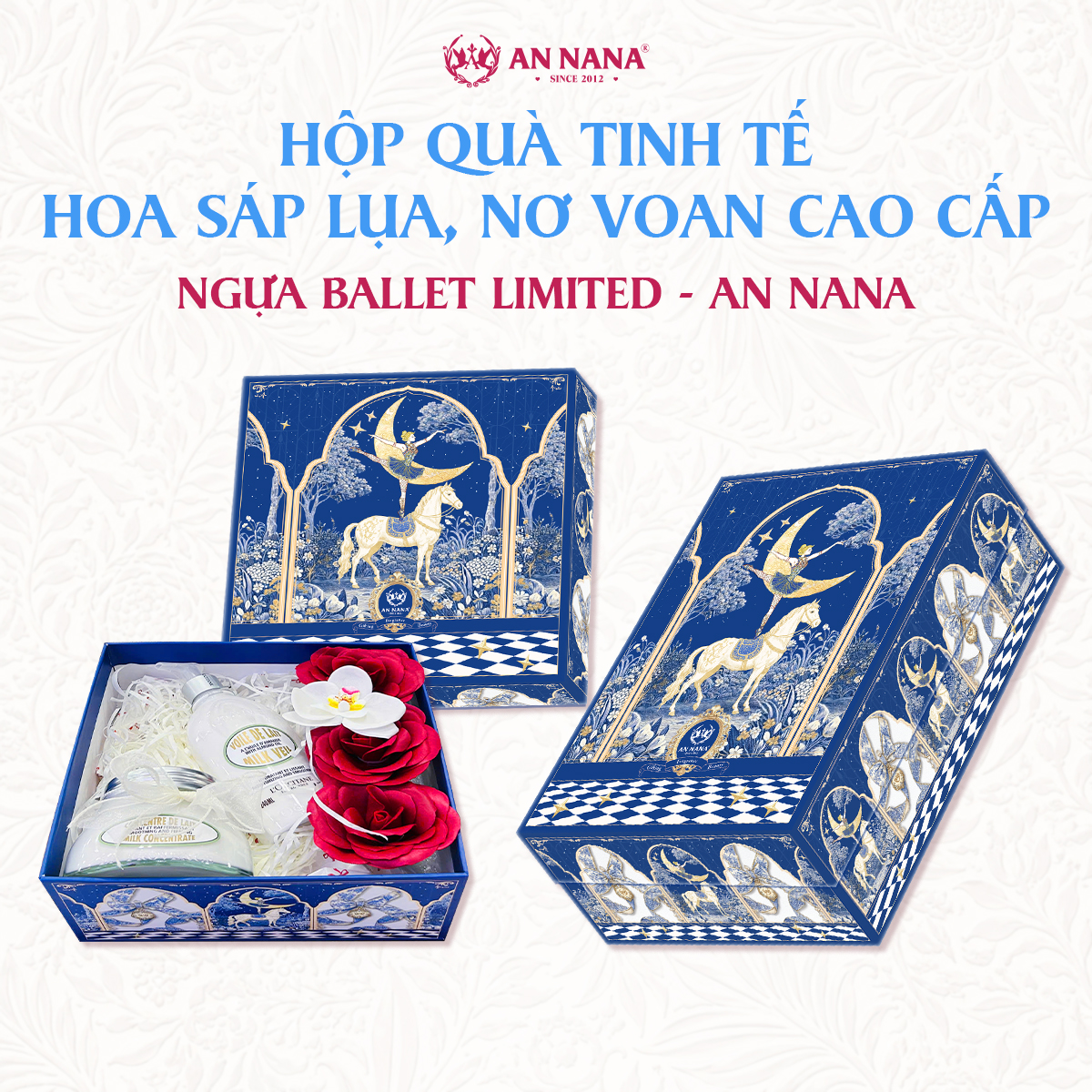 Hộp quà tinh tế Ngựa Ballet Limited - An Nana