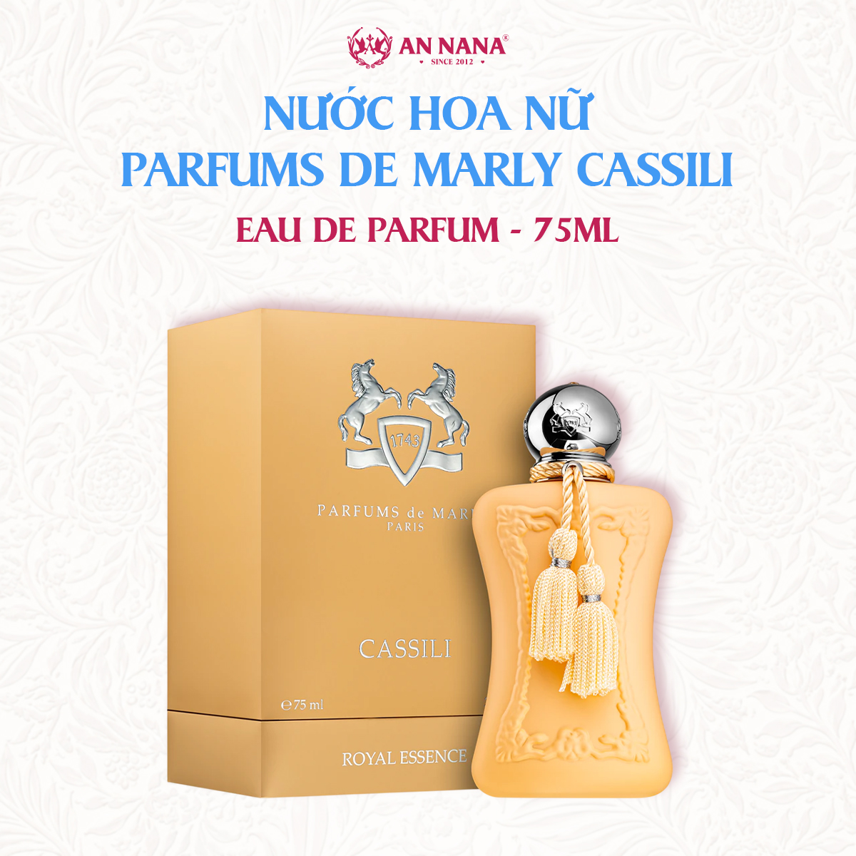 Nước Hoa Nữ Parfums De Marly Cassili EDP (Eau de Parfum) 75ml