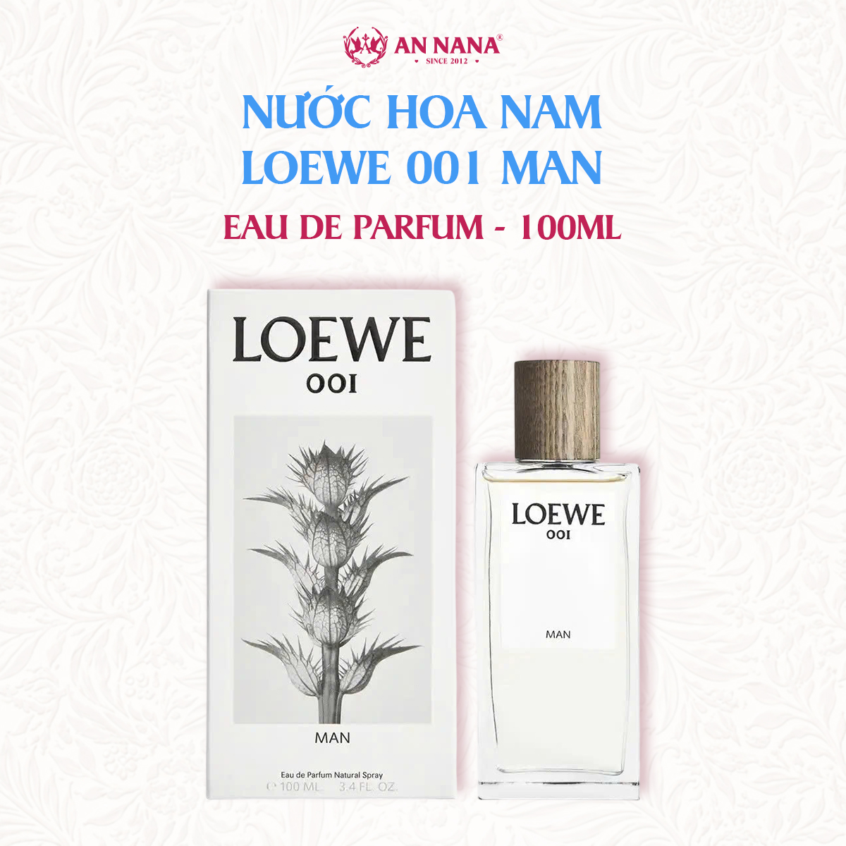 Nước Hoa Nam Loewe 001 Man EDP (Eau de Parfum) 100ml