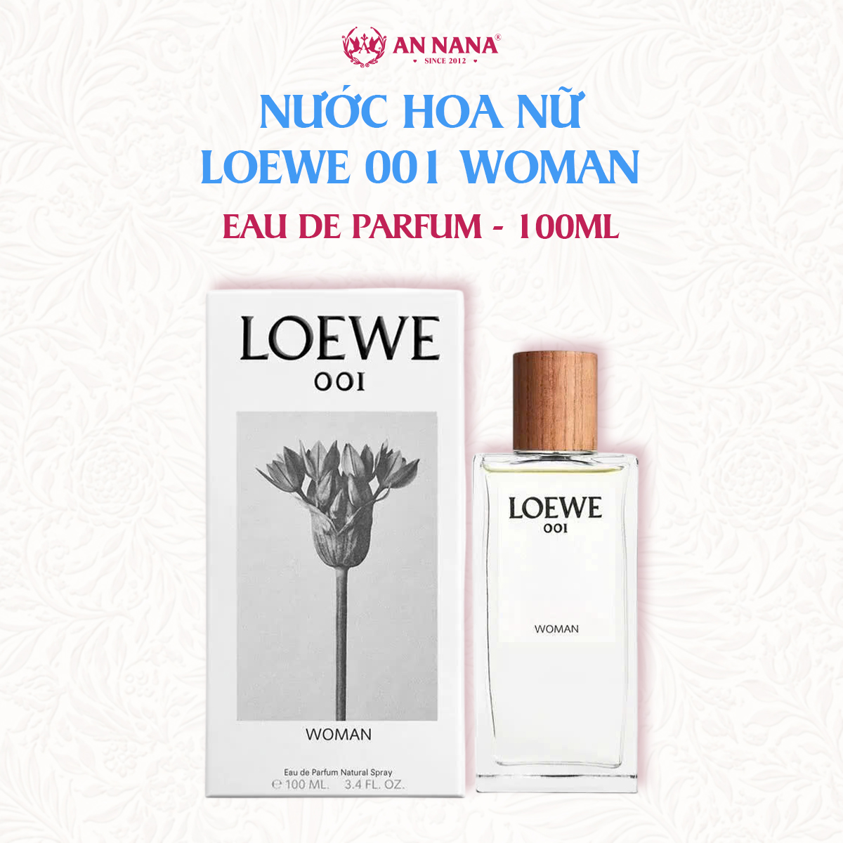 Nước Hoa Nữ Loewe 001 Woman EDP (Eau De Parfum) 100ml