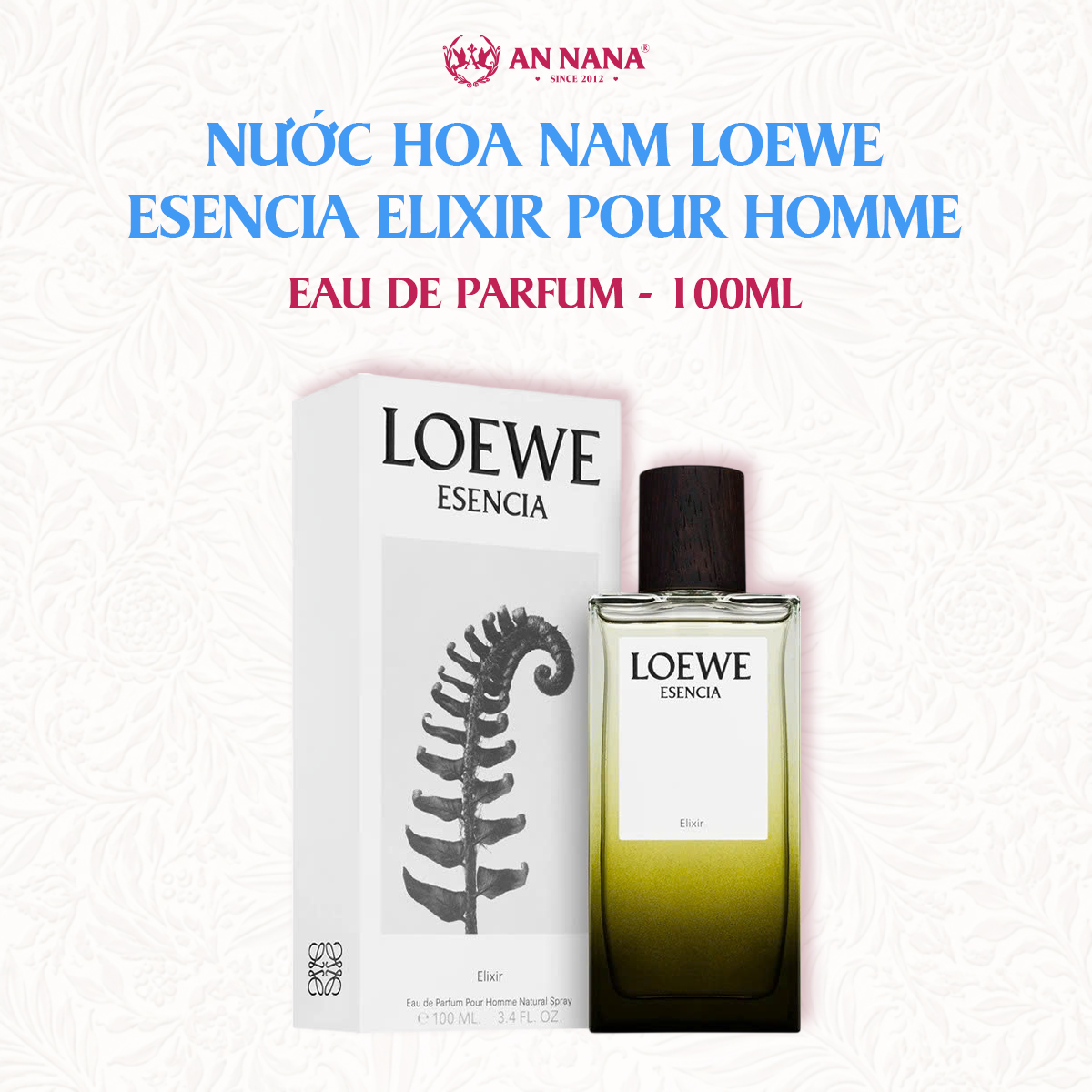 Nước Hoa Nam Loewe Esencia Elixir Pour Homme EDP (Eau de Parfum) 100ml