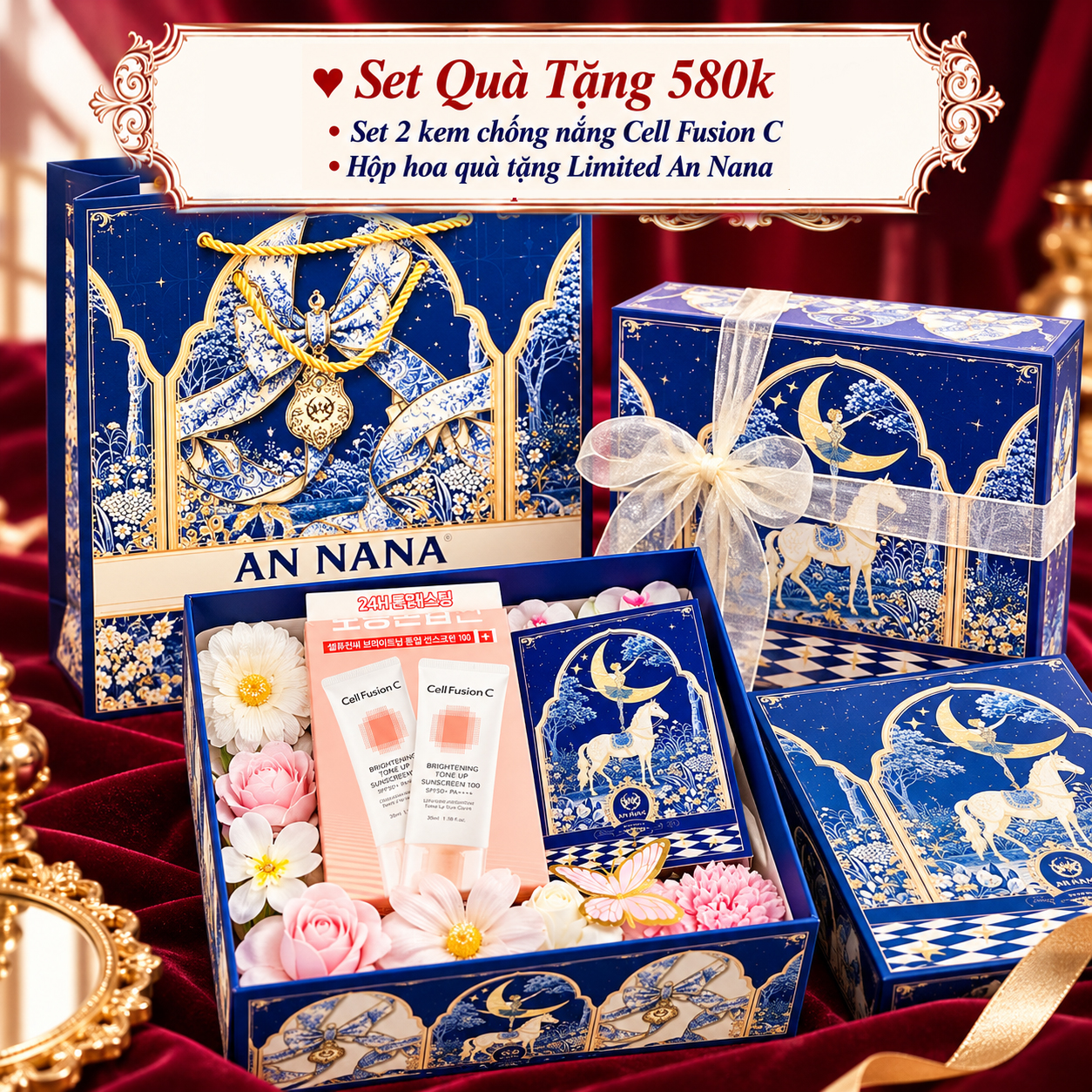 Tổng hợp Set Quà KCN 20/10 thiết kế riêng - by An Nana