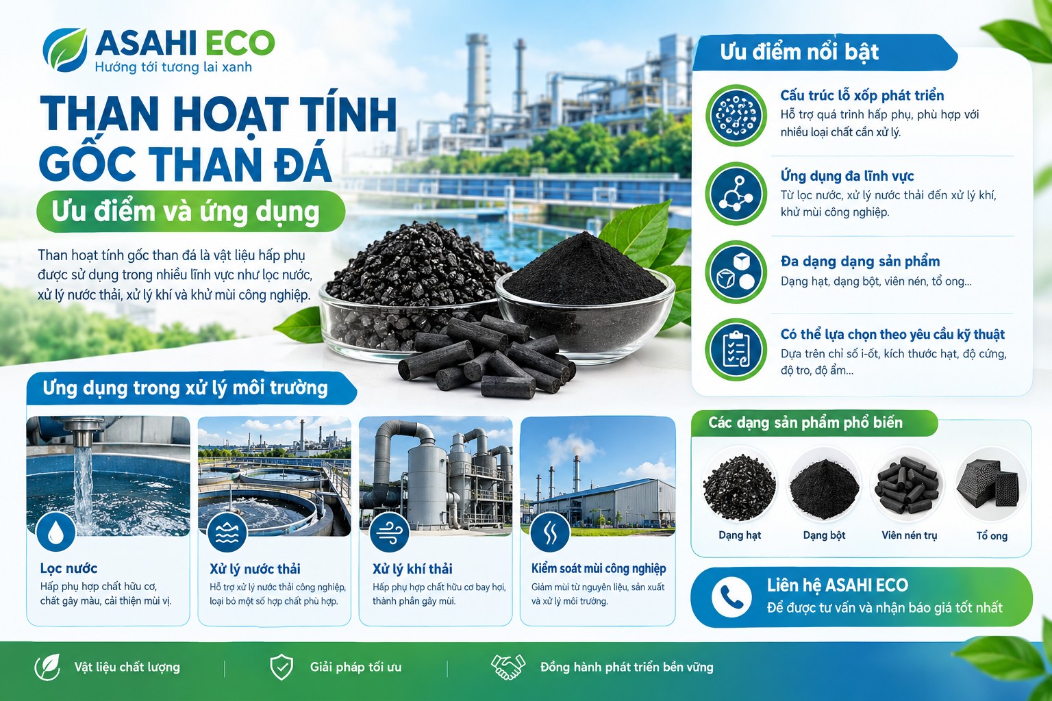 Than Hoạt Tính Gốc Than Đá: Ưu Điểm Và Ứng Dụng
