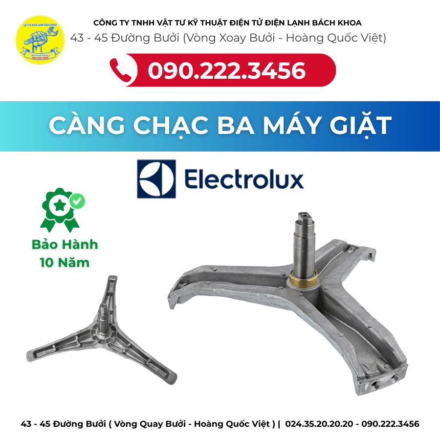 Cửa Hàng Bán Càng Chạc Ba Electrolux Tại Phố Bà Triệu - 0902223456
