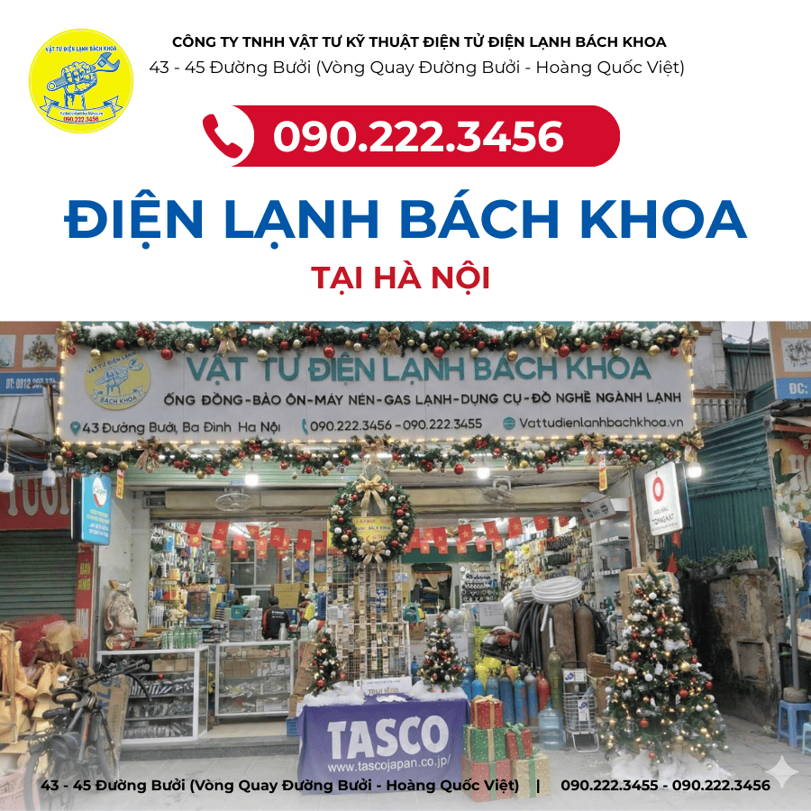 Điện Lạnh Bách Khoa Tại phố Quán Thánh - 0902223456
