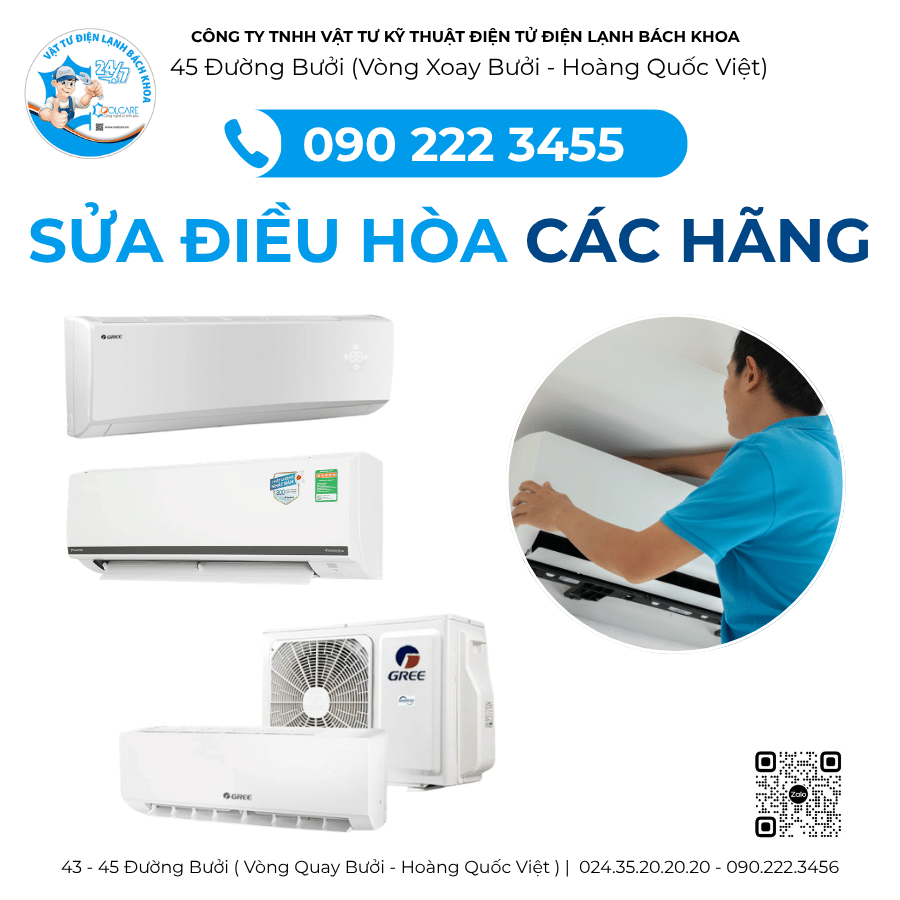 Sửa Điều Hòa Các Hãng Tại Hà Nội