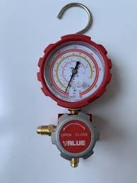 Đồng hồ đo ga đơn Value Đỏ