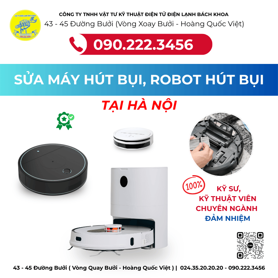 Sửa Máy Hút Bụi Tại Tại Đường Bưởi - 0902223456