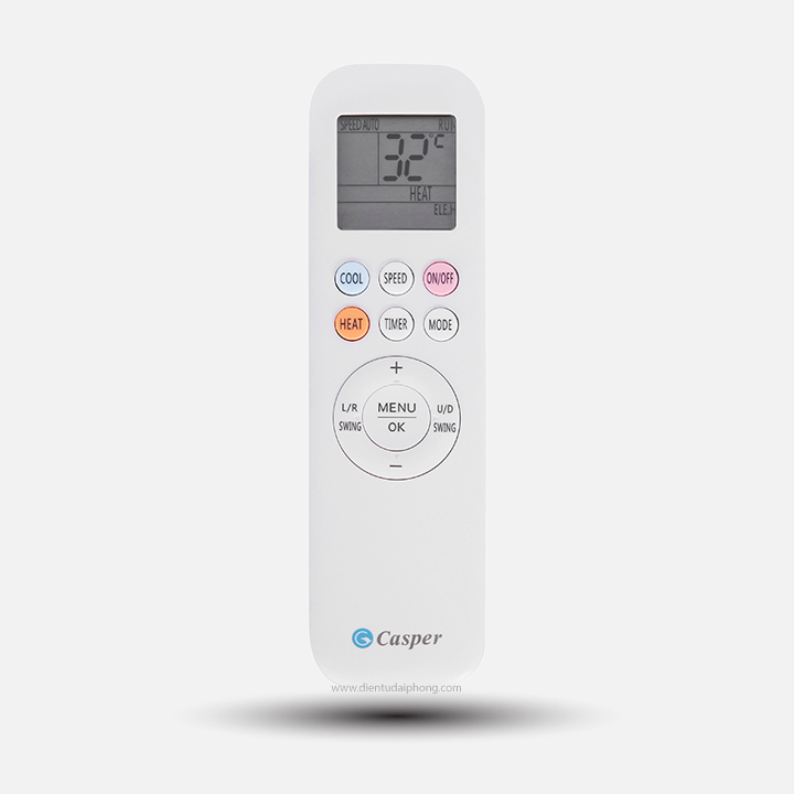 ĐIỀU KHIỂN ĐIỀU HÒA CASPER ĐA NĂNG