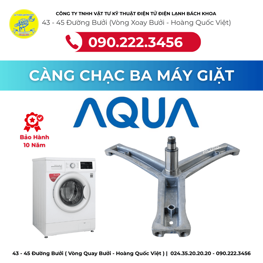 Cửa Hàng Bán Buôn Càng Máy Giặt AQUA Tại phố Huế - 0902223456