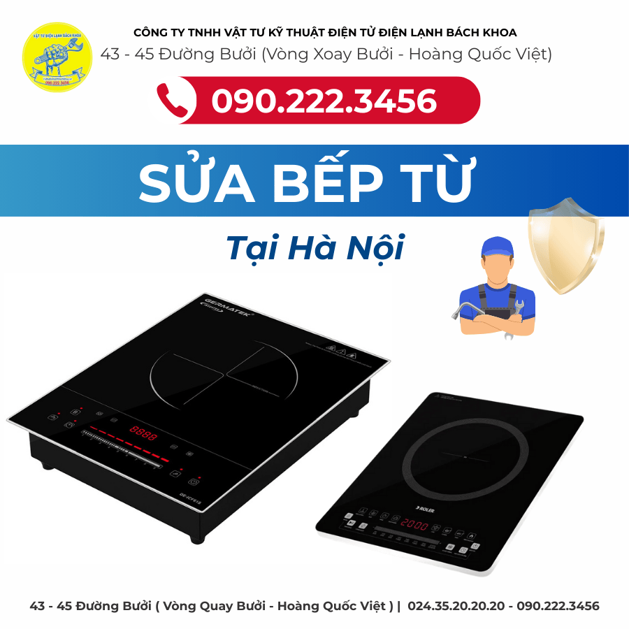 Tìm thợ sửa Bếp Từ MIDEA Tại Phường Giảng Võ - 0902223456