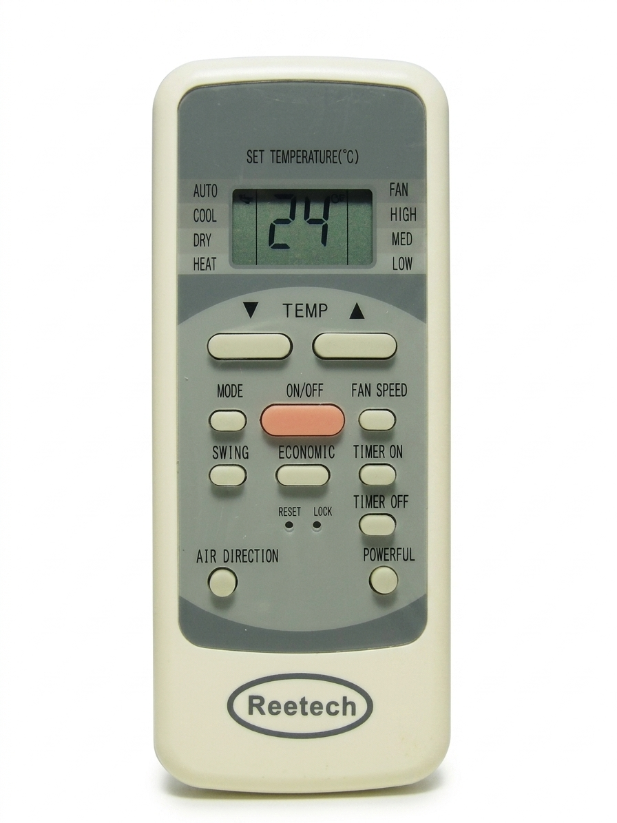 Điều Khiển Điều Hòa Reetech 1 Chiều / 2 Chiều