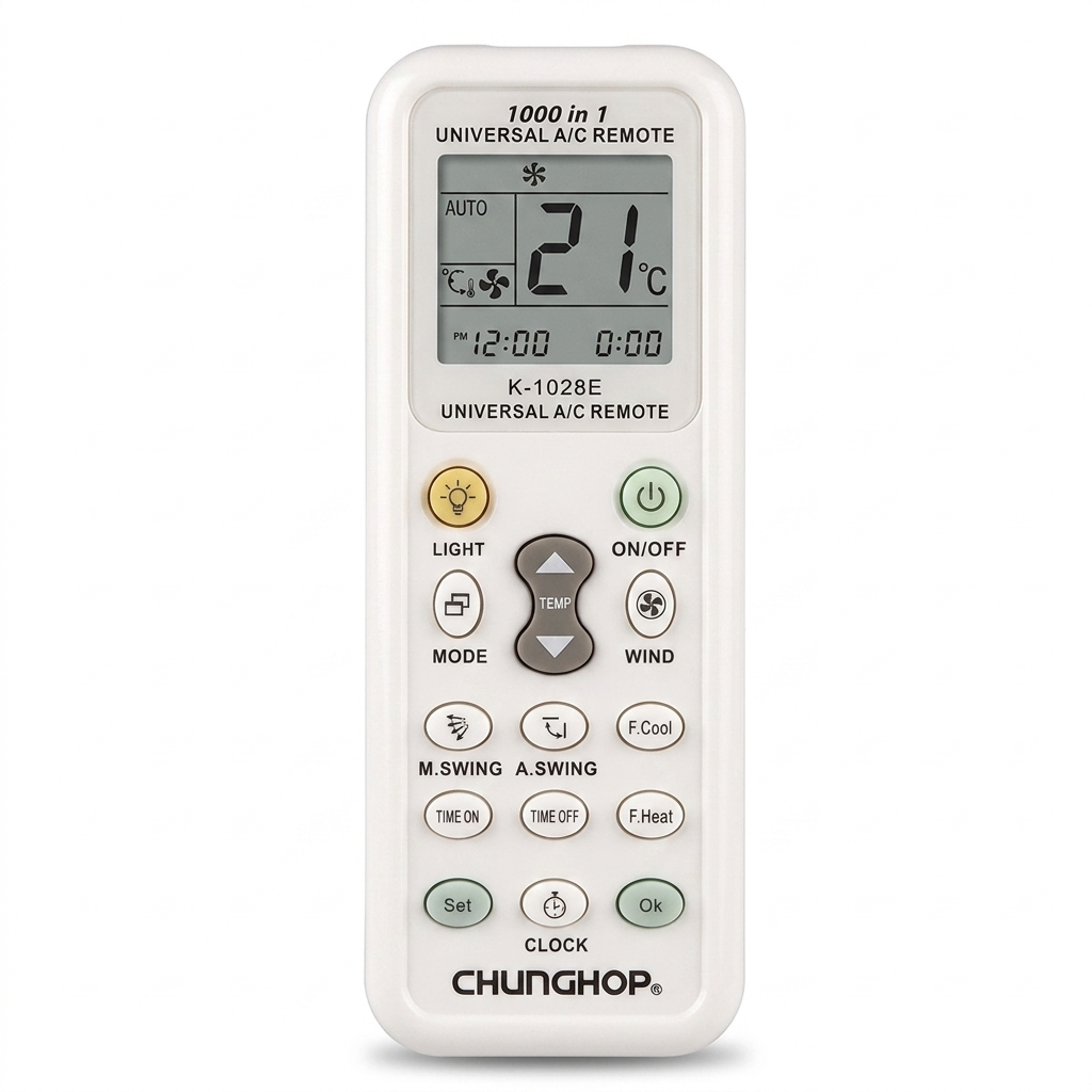 Điều Khiển Điều Hòa Đa Năng Chunghop K-1028E