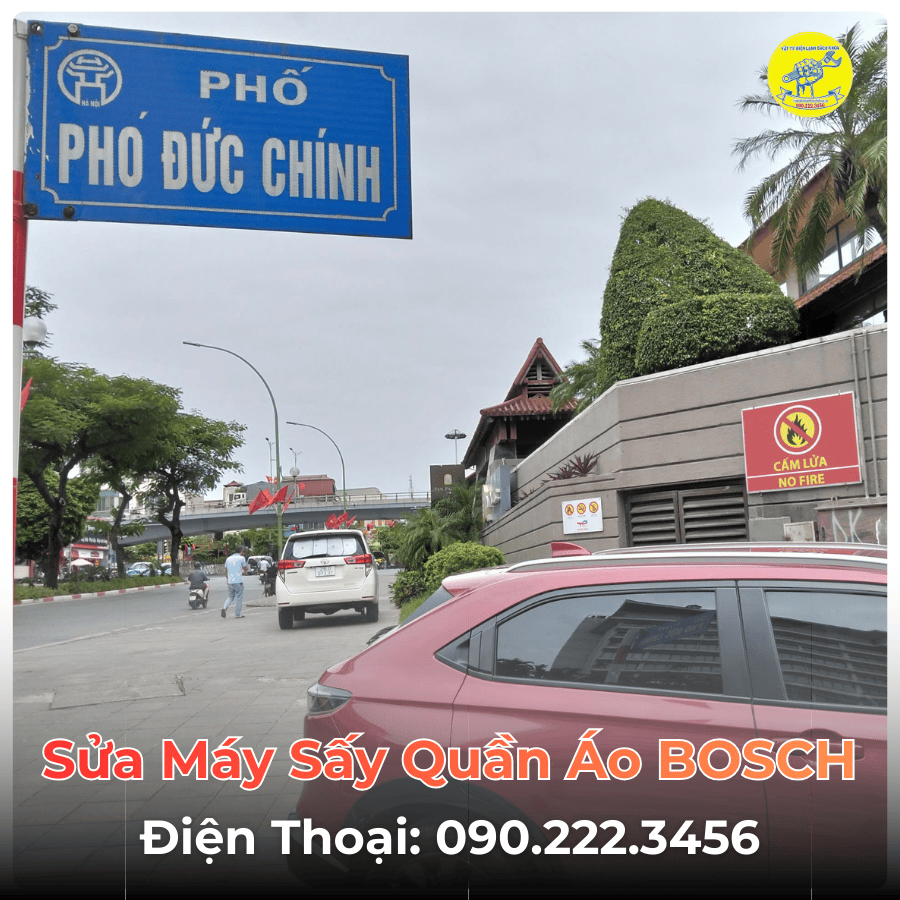 Sửa Máy Sấy Quần Áo BOSCH Tại Phố Phó Đức Chính