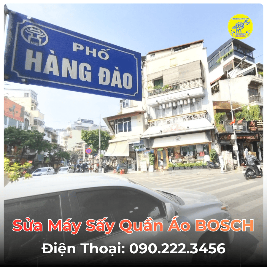 Sửa Máy Sấy Quần Áo BOSCH Tại Phố Hàng Đào