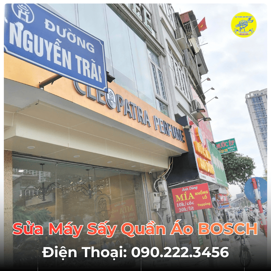 Sửa Máy Sấy Quần Áo BOSCH Tại Đường Nguyễn Trãi