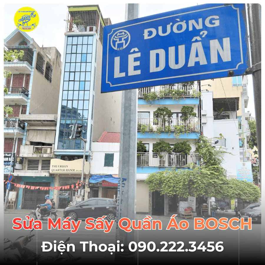 Sửa Máy Sấy Quần Áo BOSCH Tại Đường Lê Duẩn