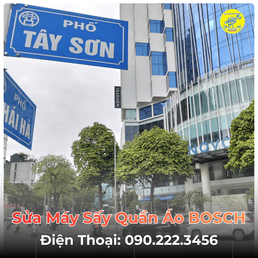 Sửa Máy Sấy Quần Áo BOSCH Tại Phố Tây Sơn