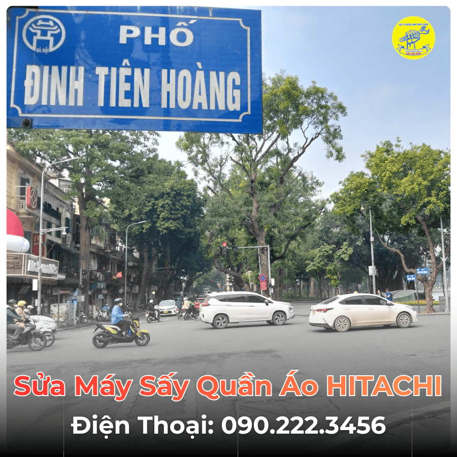 Sửa Máy Sấy Quần Áo HITACHI Tại Phố Đinh Tiên Hoàng