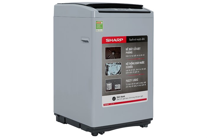 Máy giặt Sharp 7.5 Kg ES-Y75HV-S
