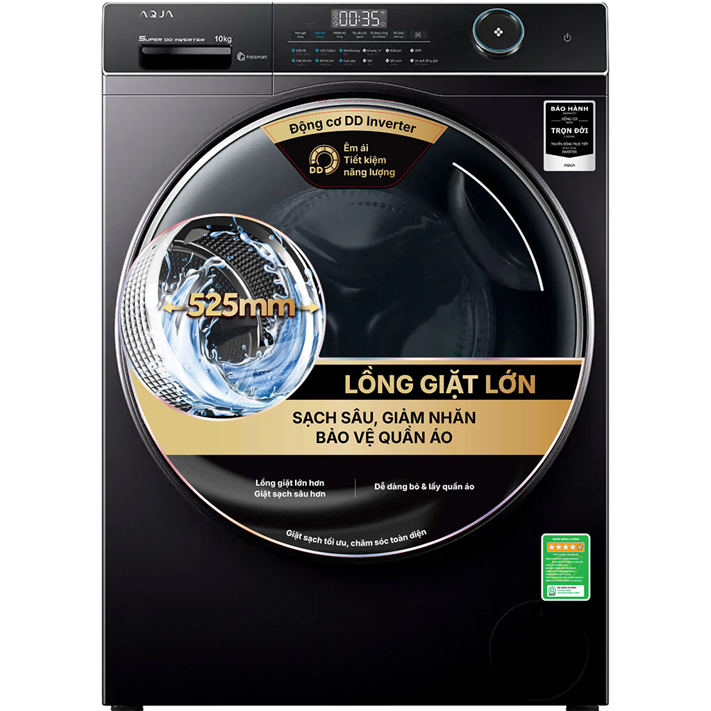Máy giặt Aqua Inverter 10 kg AW10-B4959U1K(B)