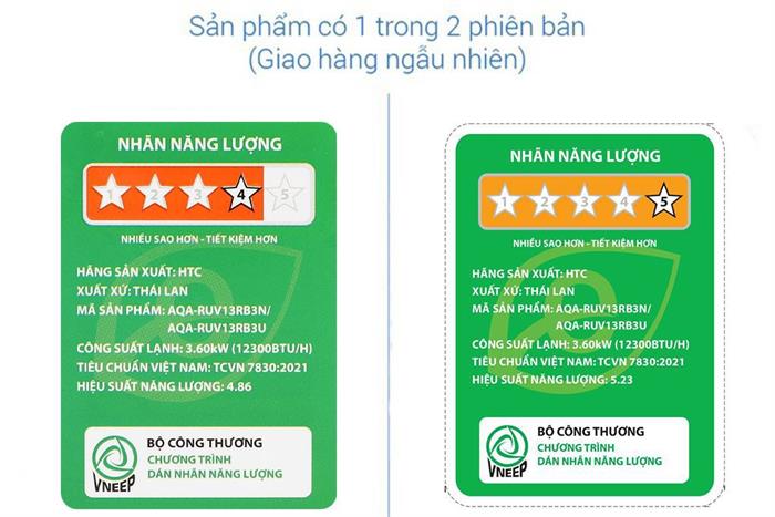 Máy lạnh AQUA Inverter 1.5 HP AQA-RUV13RB3