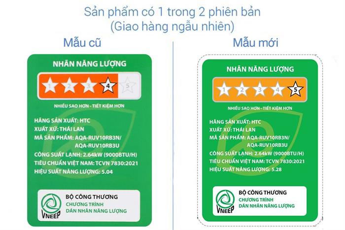 Máy lạnh AQUA Inverter 1 HP AQA-RUV10RB3