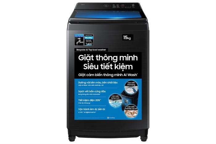 Máy giặt Samsung Inverter 15 kg WA80F15B6BSV