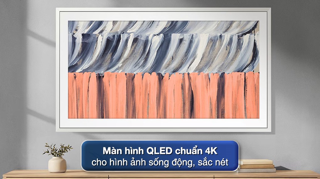 Smart Tivi Khung Tranh The Frame QLED Samsung AI 4K 55 inch QA55LS03H