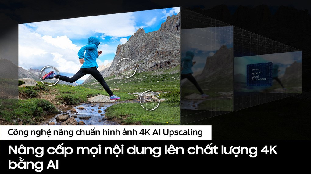 Smart Tivi Neo QLED Samsung AI 4K 55 inch QA55QN85D