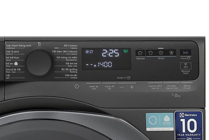 Máy giặt Electrolux UltimateCare 700 Inverter 10 kg EWF1043R7SC