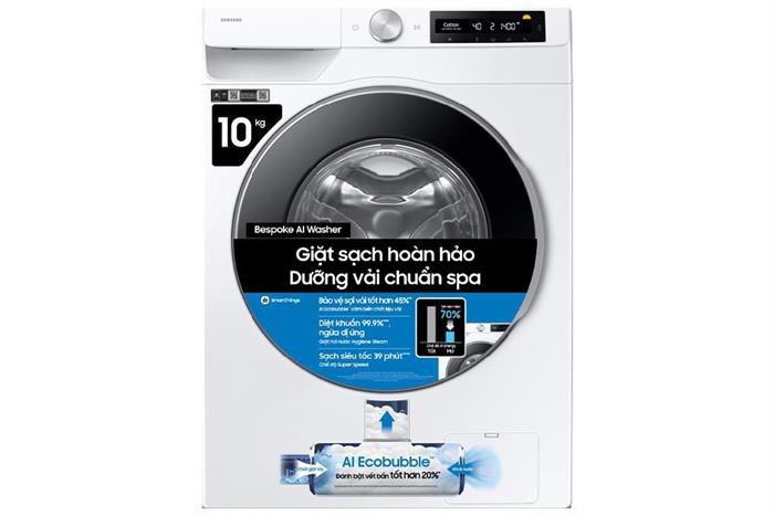 Máy giặt Samsung AI EcoBubble Inverter 10 kg WW10DG6U34LESV