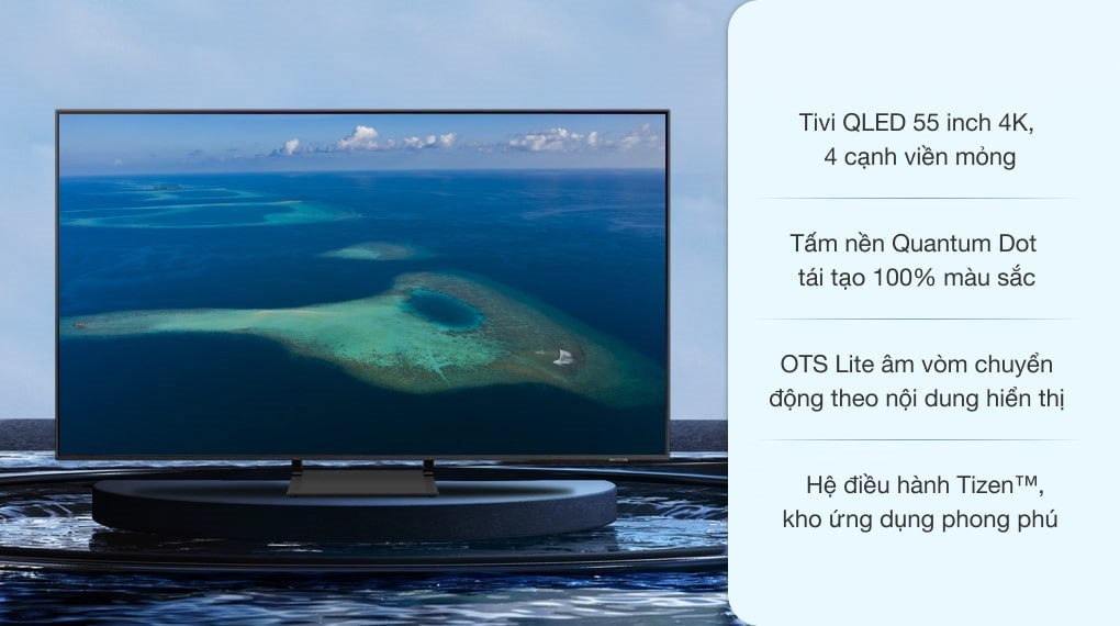 Smart Tivi QLED Samsung 4K 55 inch QA55Q65A