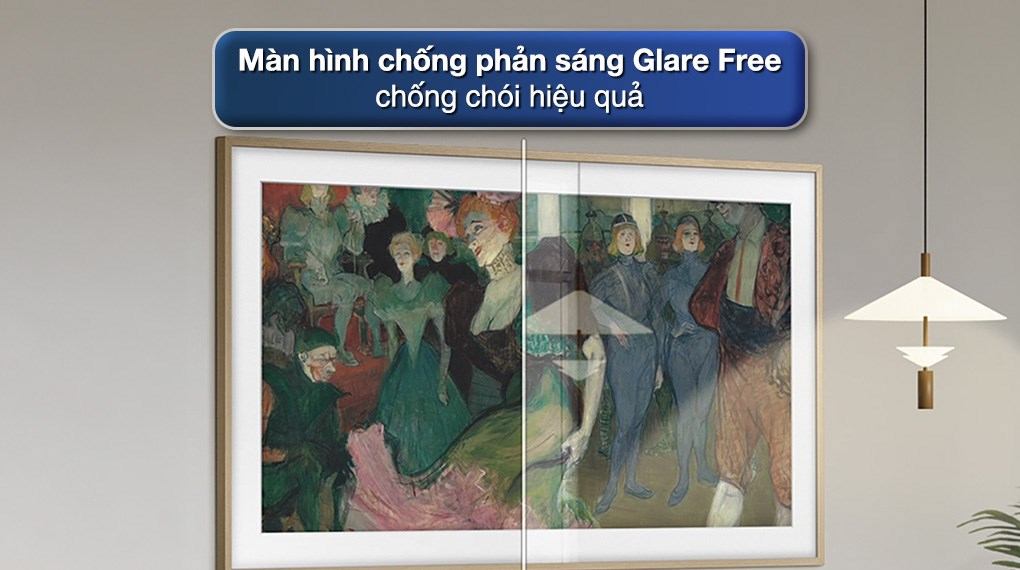 Smart Tivi Khung Tranh The Frame QLED Samsung AI 4K 55 inch QA55LS03H
