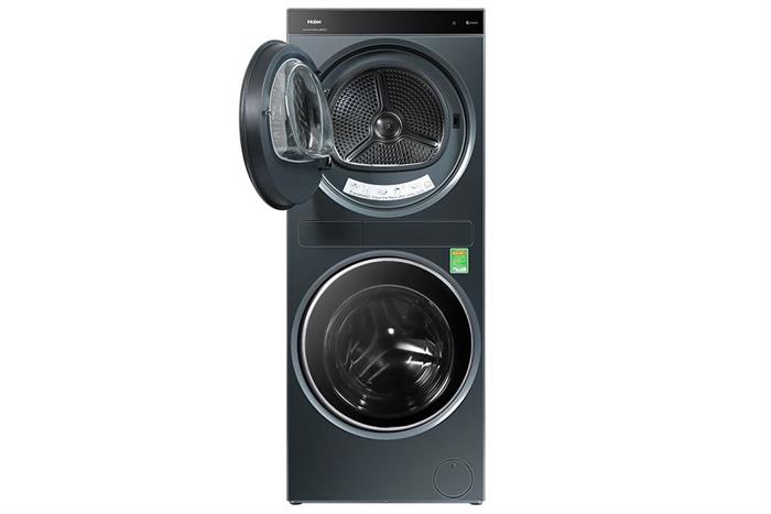 Máy giặt Tháp giặt sấy Haier Laundry Center Inverter giặt 14 kg - sấy 13 kg HWD140-BD14LCU1L(GN)