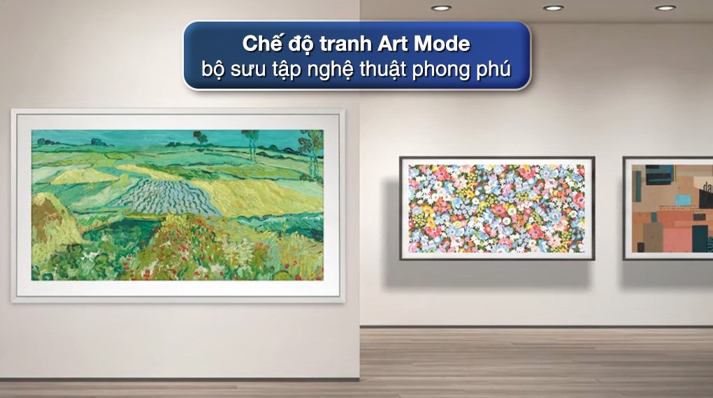 Smart Tivi Khung Tranh The Frame QLED Samsung AI 4K 55 inch QA55LS03H