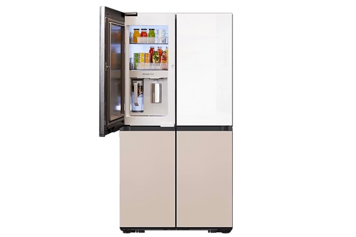Tủ lạnh Samsung Inverter 648 lít Multi Door Bespoke Door-in-Door RF59CB66F8S/SV