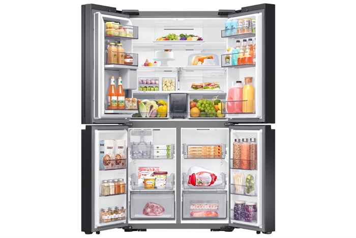 Tủ lạnh Samsung Inverter 648 lít Multi Door Bespoke Door-in-Door RF59CB66F8S/SV