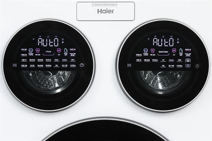 Máy giặt Haier 3 lồng MultiWash Inverter 14 kg (12 kg + 2x1 kg) HW140-BD14697WU1