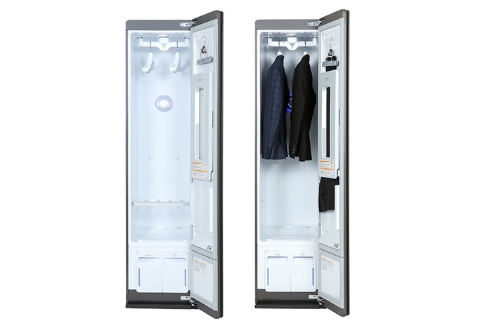 Máy giặt Tủ chăm sóc quần áo thông minh LG Styler Inverter 3 móc S3MFC