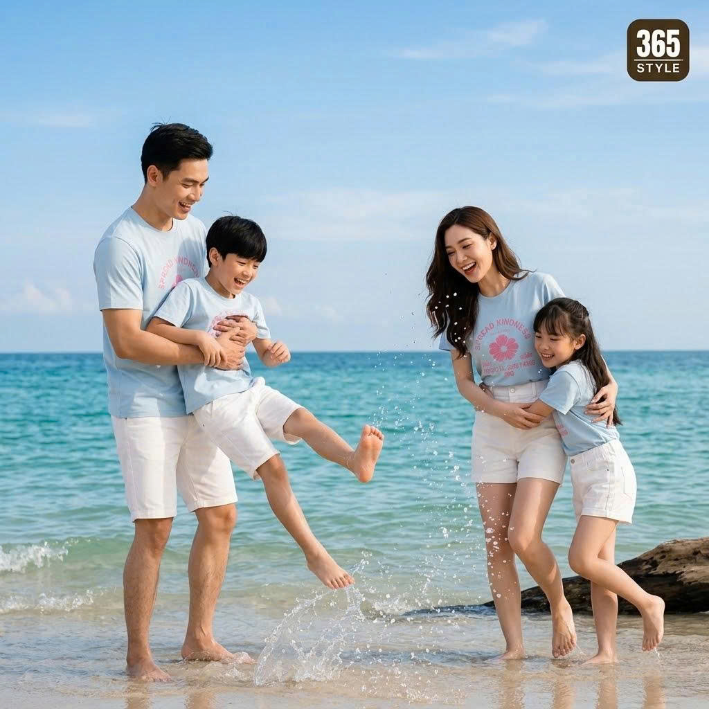 Thời Trang Gia Đình Ngày Hè