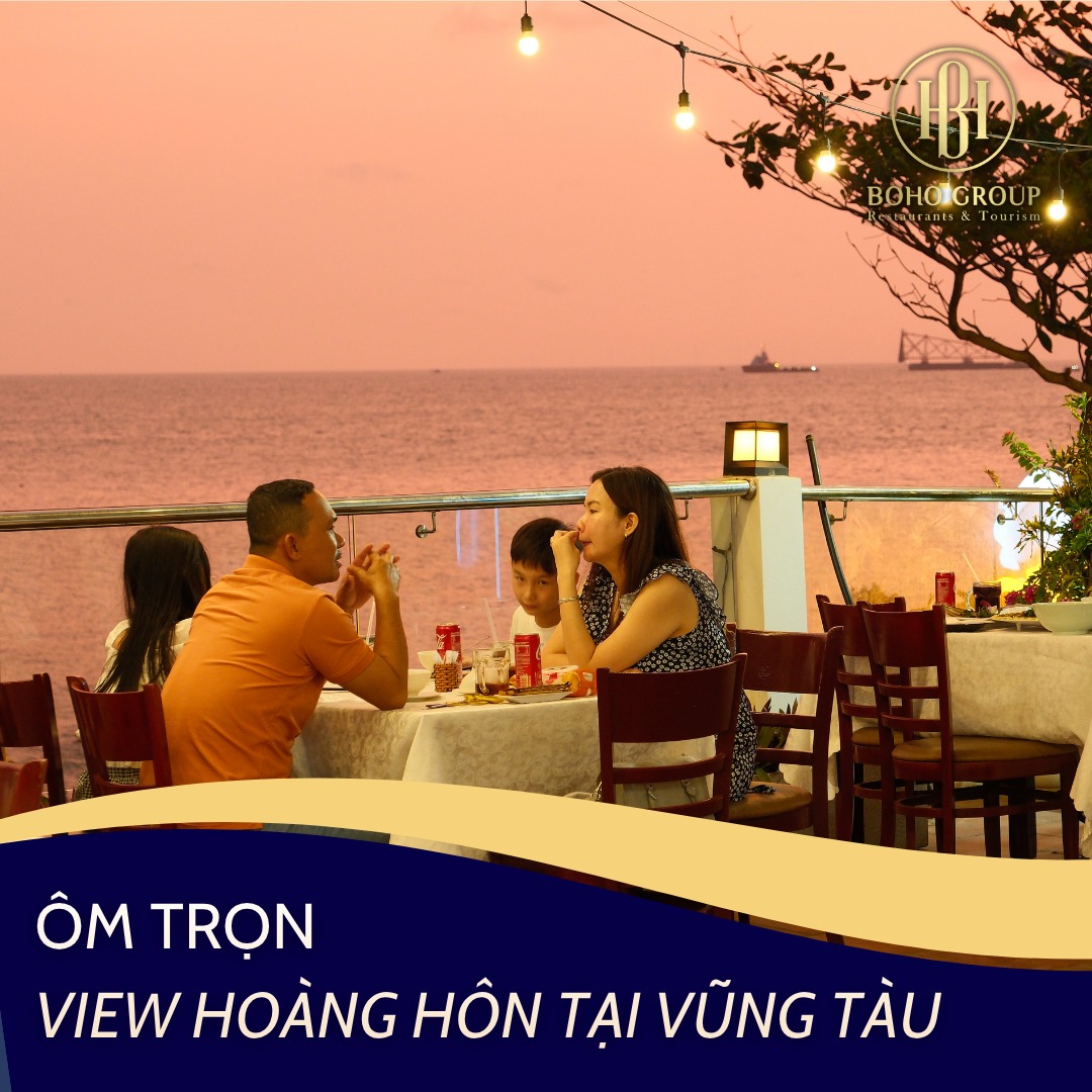 ĐẠI TIỆC HẢI SẢN, TRỌN VIEW HOÀNG HÔN TẠI VŨNG TÀU