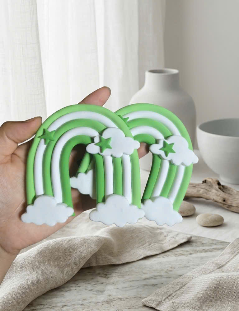 Cầu vồng 5 dây sao xanh lá