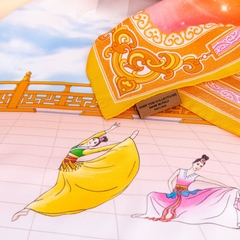 Khăn lụa Tiên Cảnh (Heavenly Scene)