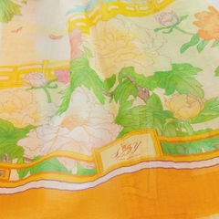 Khăn quàng dài Mẫu Đơn (Peony Elegance)