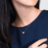 Dây chuyền Như Ý Phúc Lành - Vàng 14K (Ruyi Wondrous Blessings 14kt yellow gold)