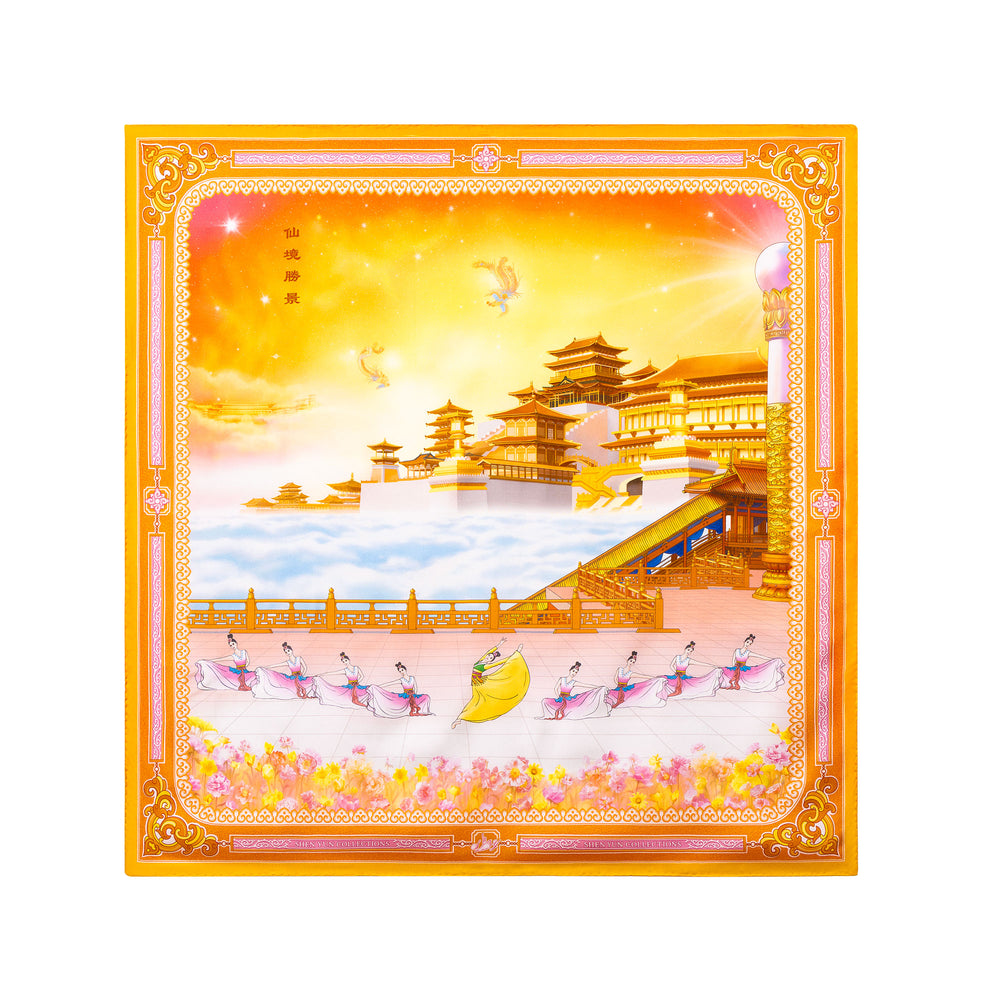 Khăn lụa Tiên Cảnh (Heavenly Scene)