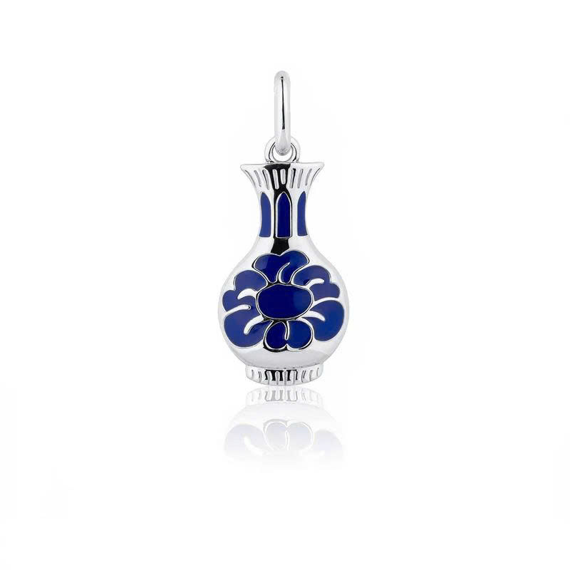 Charm chiếc bình duyên dáng ( Porcelain Grace Silver)
