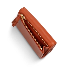 Ví da nữ Mãn Châu  (Manchurian Elegance Wallet) - Cam đất